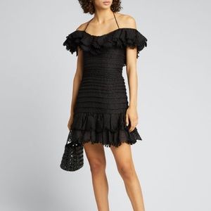 NWT Zimmermann Super Eight Off Shoulder Mini Dress
